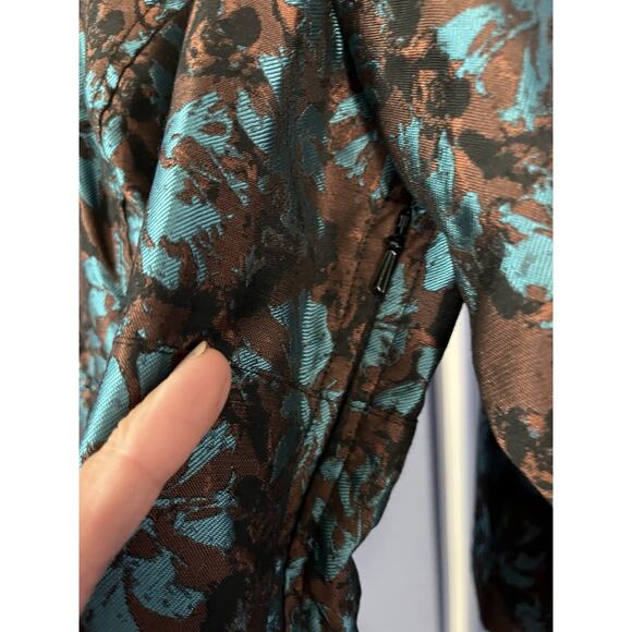 Eshakiti Floral Sweatheart Dress 2X 20W Preppy Plus Size Romantic - Picture 9 of 9